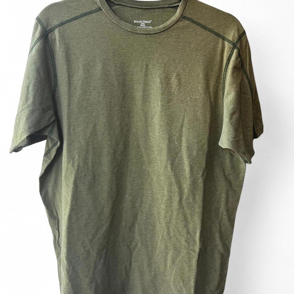Women's Green and Khaki Tshirt